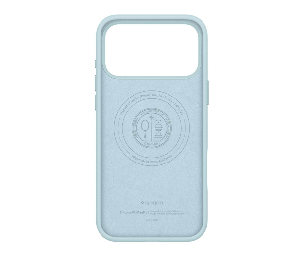 Spigen Silicone Fit Mag Magsafe do Iphone 17 Pro Max Mute Blue - 1359867 - zdjęcie 3